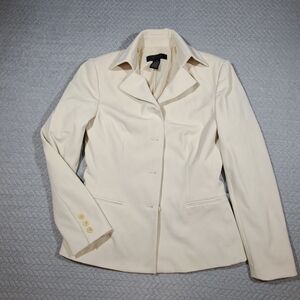 Elegant Cream Women's Blazer